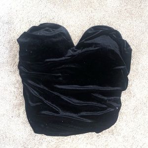 Velvet Corset Top